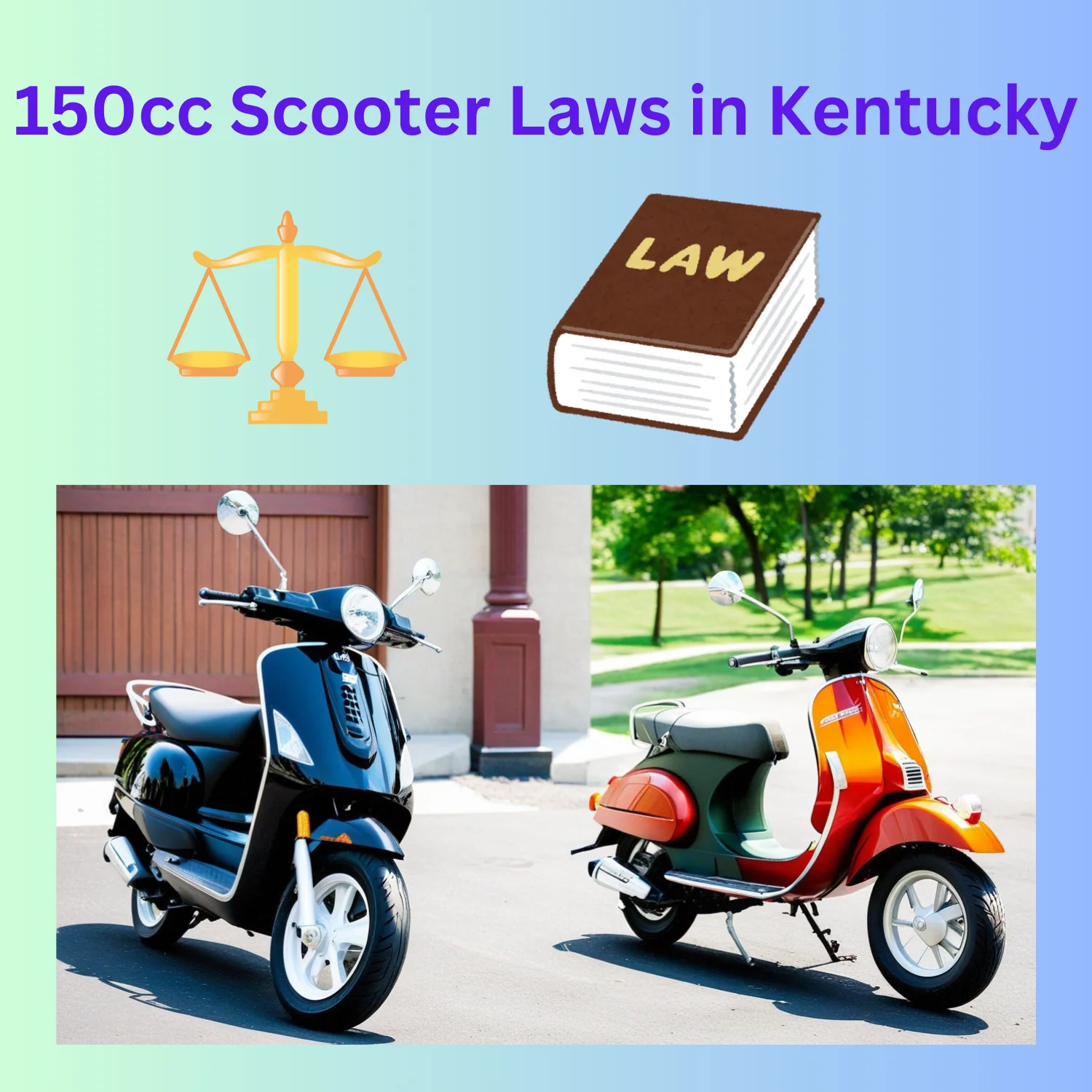 150cc Scooter Laws in Kentucky