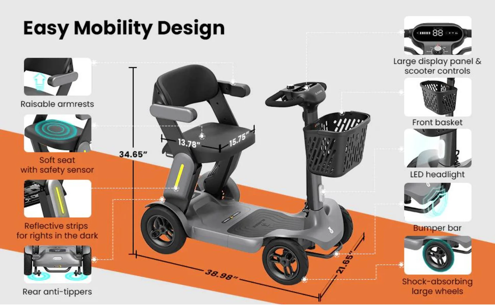 The Ultimate Guide to the Glashow Foldable Mobility Scooter, foldable mobility scooter glashow foldable mobility scooter Glashow Mobility scooters Glashow scooters