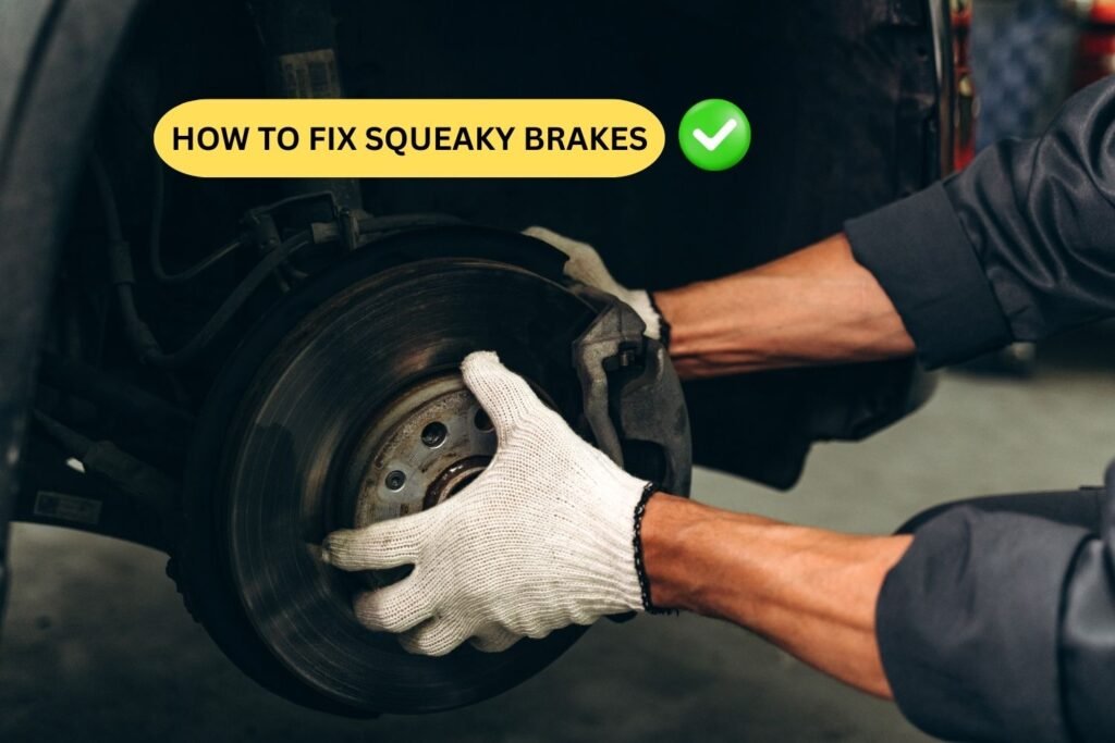 How to Quiet Squeaky Car Brakes (Temporary Fix)
