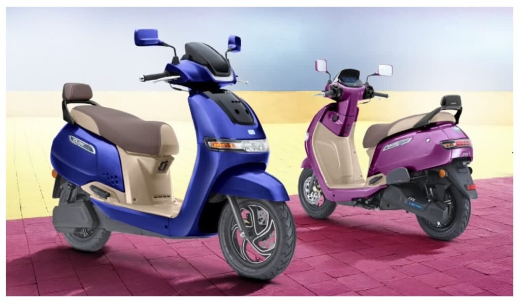 TVS iQube S 4.7 kWh electric scooter 2026 model