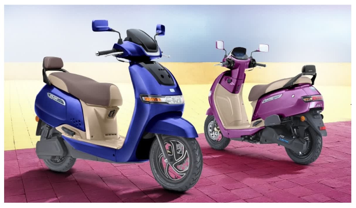 TVS iQube S 4.7 kWh electric scooter 2026 model